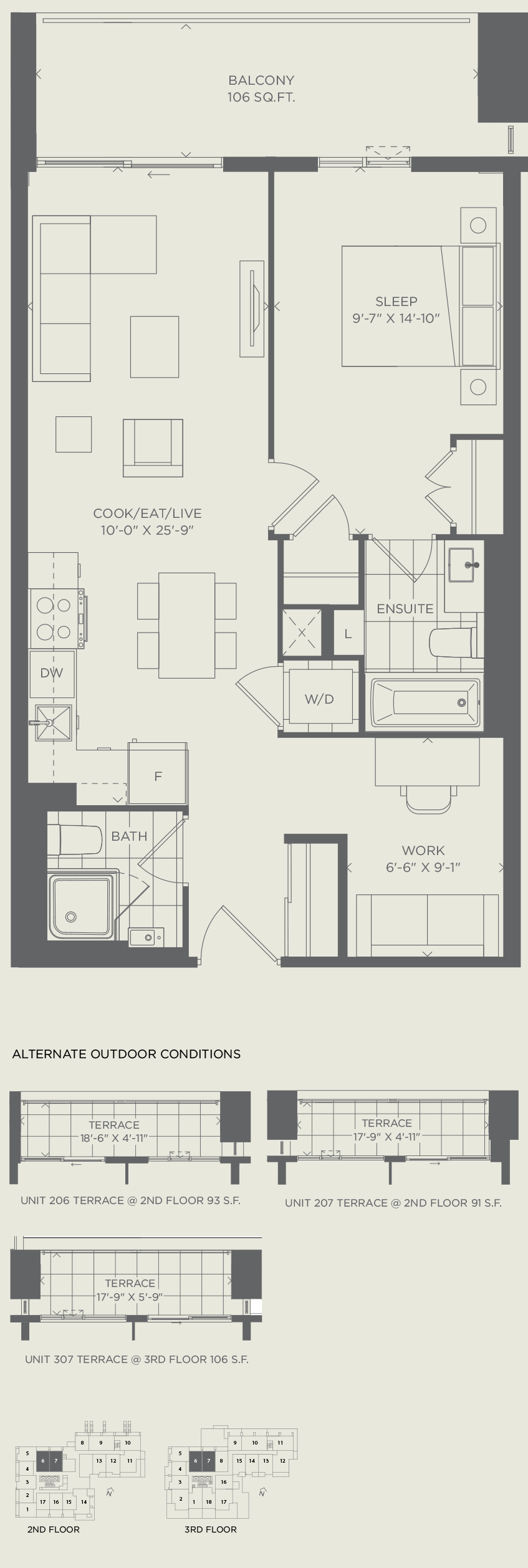 Suite 796 SQ. FT.