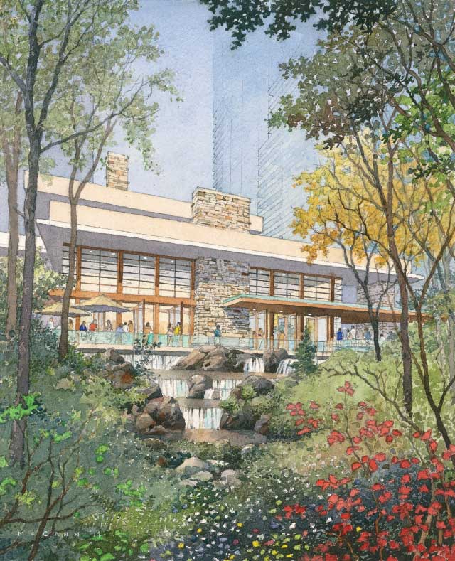 The Ravine Nature Rendering